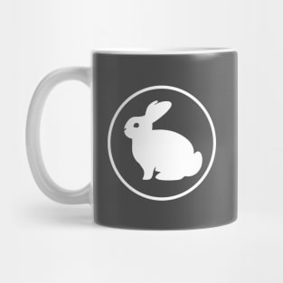 follow the white rabbit Mug